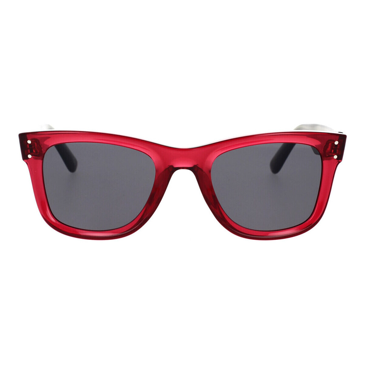 Zegarki & Biżuteria  okulary przeciwsłoneczne Gianluca Riva Occhiali da Sole  Reverse R0502S C4 Czerwony