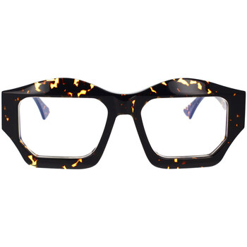 Zegarki & Biżuteria  okulary przeciwsłoneczne Kuboraum Occhiali Da Vista  F4 HOF-OP Brązowy