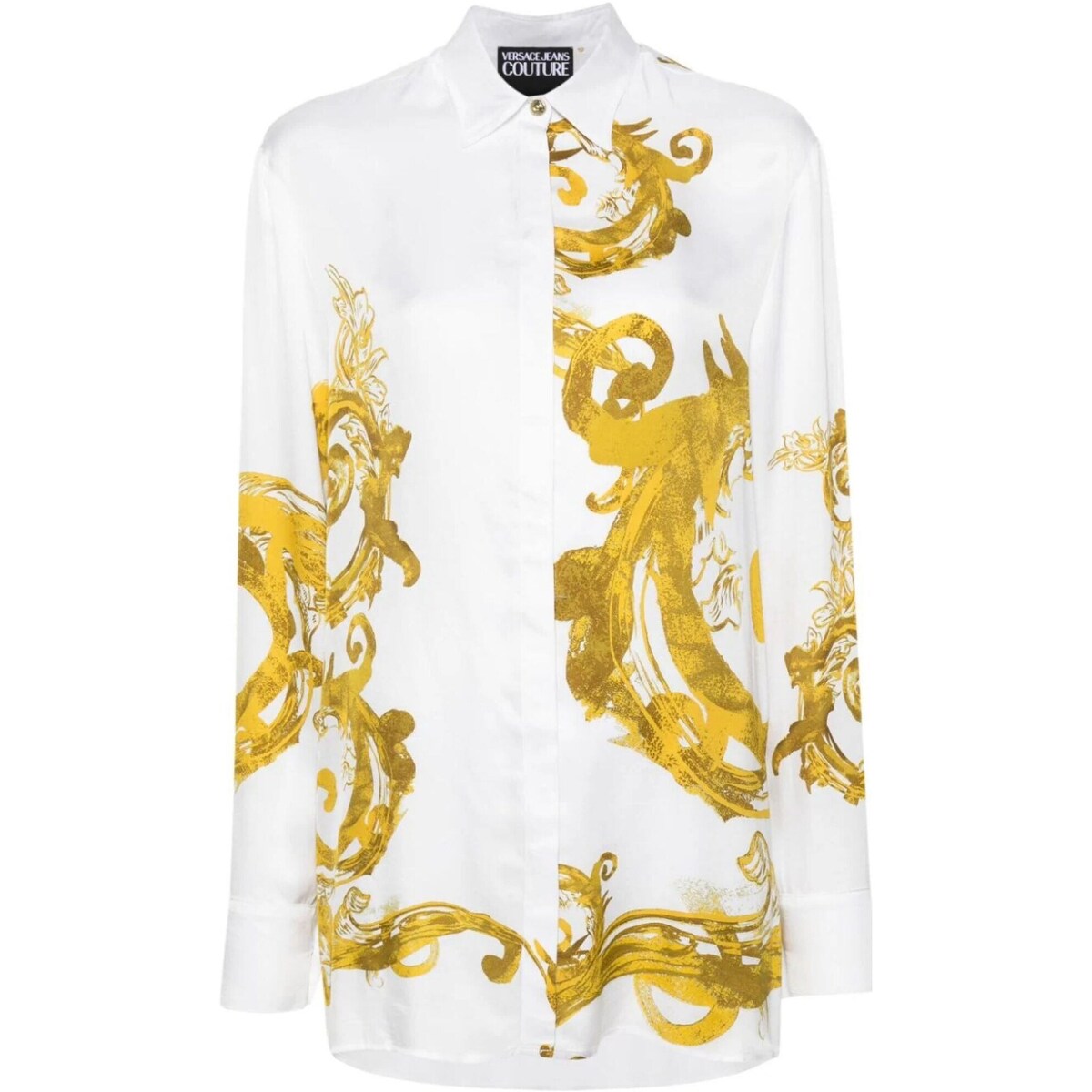 tekstylia Damskie Koszule Versace Jeans Couture 76HAL2P2-NS409 Biały