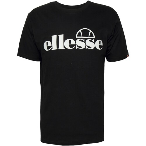 tekstylia Męskie T-shirty z krótkim rękawem Ellesse  Czarny