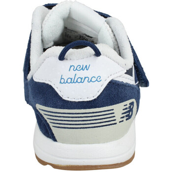New Balance 574 Velours Toile Enfant Navy Blue Niebieski
