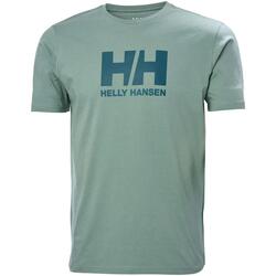 tekstylia Męskie T-shirty z krótkim rękawem Helly Hansen  Zielony
