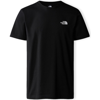 tekstylia Męskie T-shirty i Koszulki polo The North Face Simple Dome T-Shirt - Black Czarny