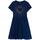 tekstylia Dziewczynka Sukienki Desigual  Niebieski