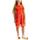 tekstylia Dziewczynka Sukienki Desigual  Pomarańczowy
