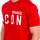 tekstylia Męskie T-shirty z krótkim rękawem Dsquared S79GC0003-S23009-309 Czerwony