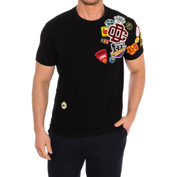 tekstylia Męskie T-shirty z krótkim rękawem Dsquared S79GC0022-S23009-900 Czarny