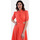 tekstylia Damskie Sukienki Fracomina FS24SD3004W41201 Koral