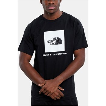 tekstylia Męskie T-shirty z krótkim rękawem The North Face NF0A87NJJK31 Czarny