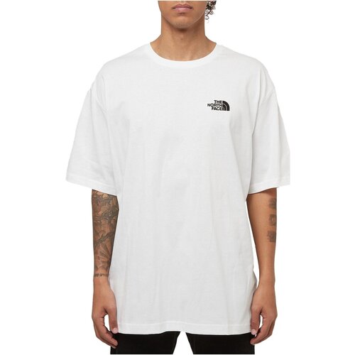 tekstylia Męskie T-shirty z krótkim rękawem The North Face NF0A87NRFN41 Biały