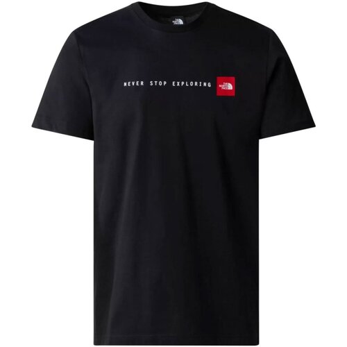 tekstylia Męskie T-shirty z krótkim rękawem The North Face NF0A87NSJK31 Czarny