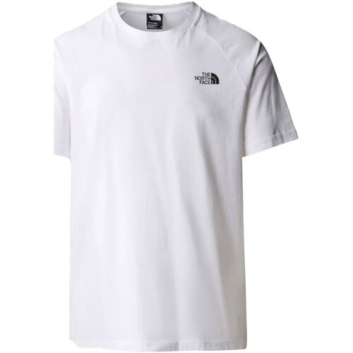 tekstylia Męskie T-shirty z krótkim rękawem The North Face NF0A87NUFN41 Biały