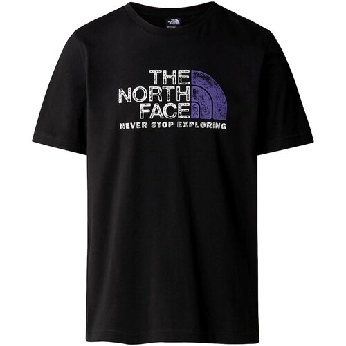 tekstylia Męskie T-shirty z krótkim rękawem The North Face NF0A87NWJK31 Czarny