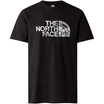 tekstylia Męskie T-shirty z krótkim rękawem The North Face NF0A87NXJK31 Czarny