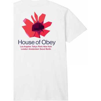Obey House of  floral Biały
