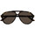 Zegarki & Biżuteria  okulary przeciwsłoneczne Gucci Occhiali da Sole  GG1443S 003 Brązowy