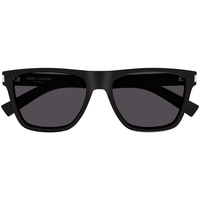 Zegarki & Biżuteria  okulary przeciwsłoneczne Yves Saint Laurent Occhiali da Sole Saint Laurent SL 619 001 Czarny