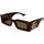 Zegarki & Biżuteria  Damskie okulary przeciwsłoneczne Gucci Occhiali da Sole  GG1425S 002 Brązowy