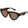 Zegarki & Biżuteria  Damskie okulary przeciwsłoneczne Gucci Occhiali da Sole  GG1333S 002 Brązowy