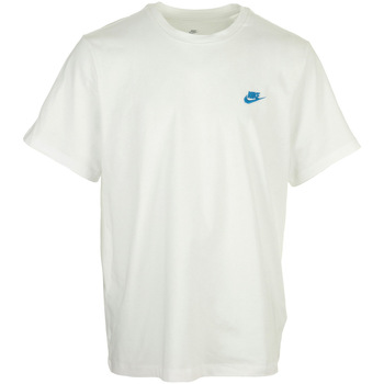 tekstylia Męskie T-shirty z krótkim rękawem Nike M Nsw Club Dt Tee Biały