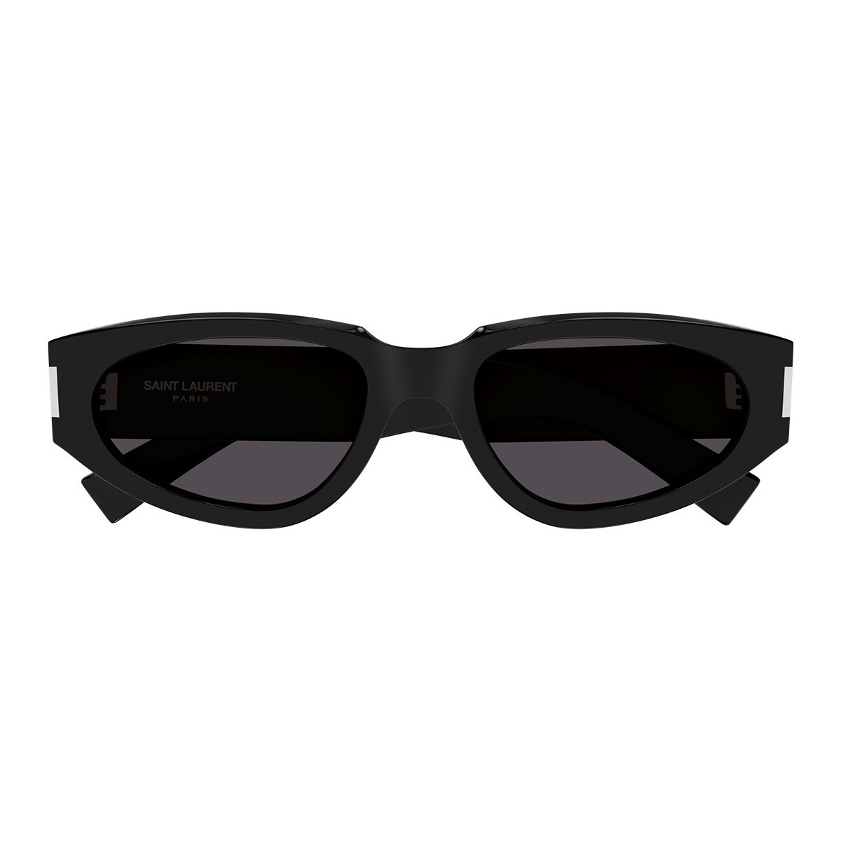 Zegarki & Biżuteria  Damskie okulary przeciwsłoneczne Yves Saint Laurent Occhiali da Sole Saint Laurent SL 618 001 Czarny