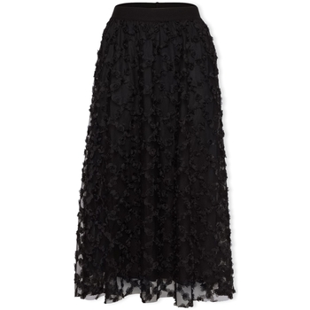 tekstylia Damskie Spódnice Only Rosita Tulle Skirt - Black Czarny