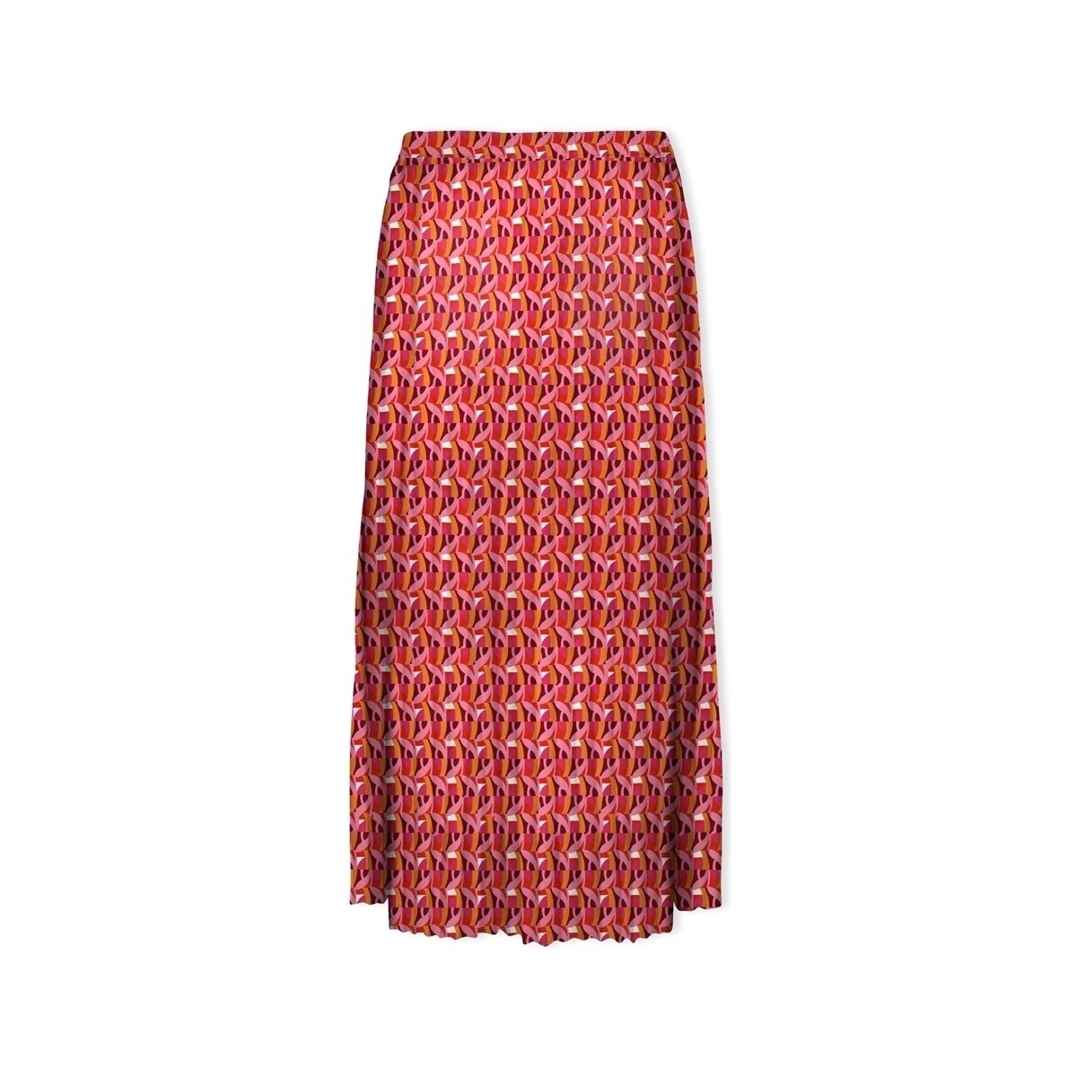 tekstylia Damskie Spódnice Only Alma Life Poly Skirt - Innuendo Różowy
