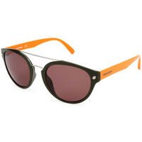 Zegarki & Biżuteria  okulary przeciwsłoneczne Dsquared - DQ0255 Pomarańczowy