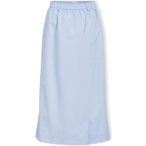 tekstylia Damskie Spódnice Object Demi Skirt - Brunnera Blue Niebieski