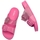 Buty Dziecko Sandały Melissa MINI  Kids Cozy Slide - Glitter Pink Różowy