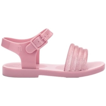 Buty Dziecko Sandały Melissa MINI  Mar Wave Baby Sandals - Pink/Glitter Pink Różowy