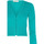 tekstylia Damskie Bluzy Rinascimento CFM0011500003 Peacock Green