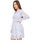 tekstylia Damskie Sukienki La Modeuse 70512_P164951 Niebieski