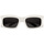 Zegarki & Biżuteria  okulary przeciwsłoneczne Balenciaga Occhiali da Sole  New Hourglass BB0291S 004 Biały