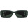 Zegarki & Biżuteria  Damskie okulary przeciwsłoneczne Balenciaga Occhiali da Sole  BB0096S 01B Zielony