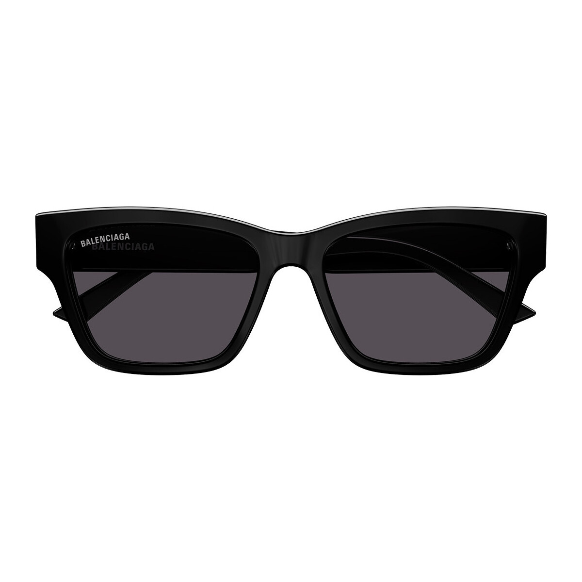 Zegarki & Biżuteria  Damskie okulary przeciwsłoneczne Balenciaga Occhiali da Sole  BB0307SA 001 Czarny
