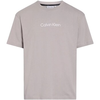tekstylia Męskie Koszulki polo z długim rękawem Calvin Klein Jeans K10K111346 Beżowy