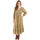 tekstylia Damskie Sukienki długie Isla Bonita By Sigris Długa Sukienka Midi Brązowy