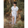 tekstylia Damskie Sukienki długie Isla Bonita By Sigris Długa Sukienka Midi Biały