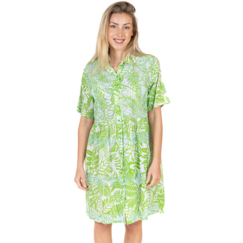 tekstylia Damskie Sukienki Isla Bonita By Sigris Sukienka Zielony