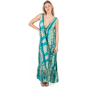 tekstylia Damskie Sukienki Isla Bonita By Sigris Sukienka Zielony