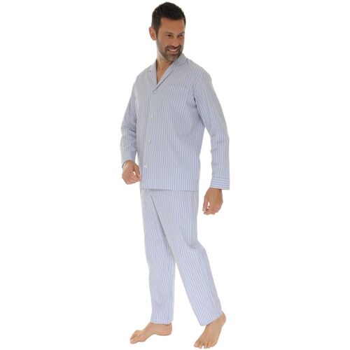 tekstylia Męskie Piżama / koszula nocna Pilus FARELL Niebieski