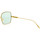 Zegarki & Biżuteria  Damskie okulary przeciwsłoneczne Gucci Occhiali da Sole  GG1434S 003 Złoty