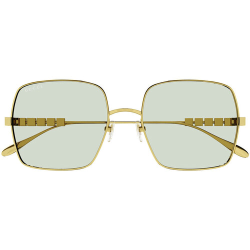Zegarki & Biżuteria  Damskie okulary przeciwsłoneczne Gucci Occhiali da Sole  GG1434S 003 Złoty