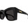 Zegarki & Biżuteria  Damskie okulary przeciwsłoneczne Bottega Veneta Occhiali da Sole  New Classic BV1270S 001 Czarny