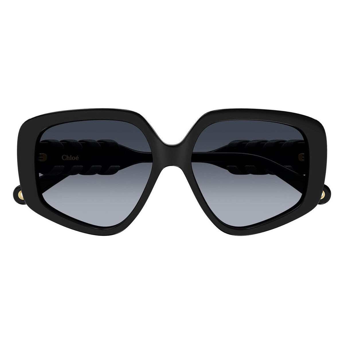 Zegarki & Biżuteria  Damskie okulary przeciwsłoneczne Chloe Occhiali da Sole Chloé CH0210S 001 Czarny