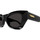 Zegarki & Biżuteria  Damskie okulary przeciwsłoneczne Bottega Veneta Occhiali da sole  BV1251S 001 Czarny