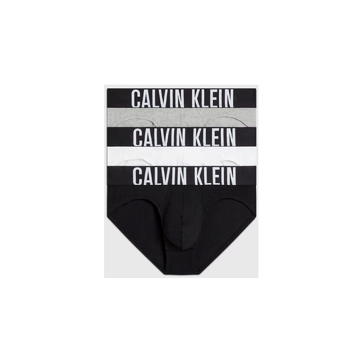 Bielizna Męskie Bokserki Calvin Klein Jeans 000NB3607AMP1 HIP BRIEF 3PK Wielokolorowy