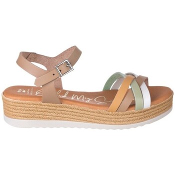 Oh My Sandals KOSZE  5425 Beżowy