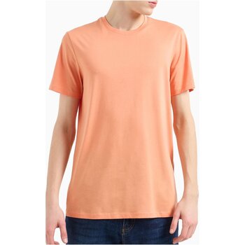 tekstylia Męskie T-shirty z krótkim rękawem EAX 8NZT74 ZJA5Z Pomarańczowy